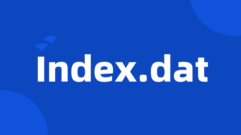 Index.dat