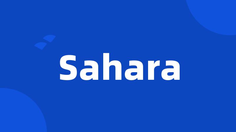 Sahara