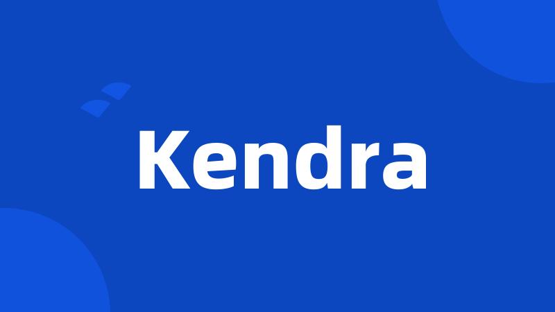 Kendra