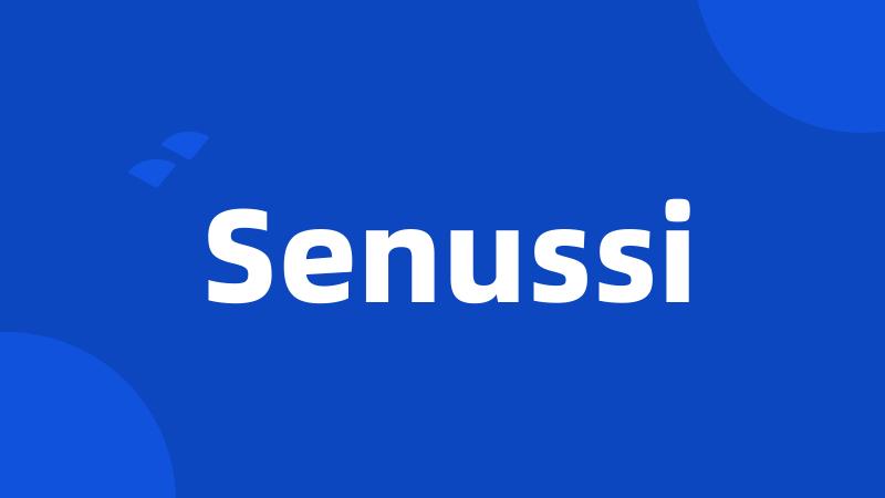 Senussi