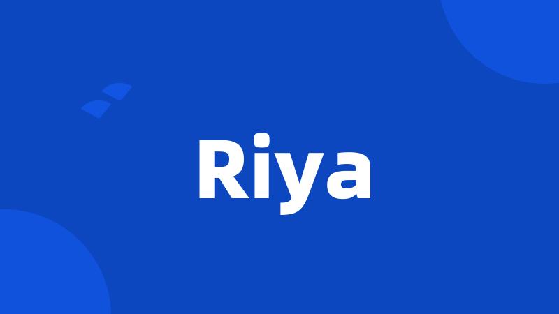 Riya