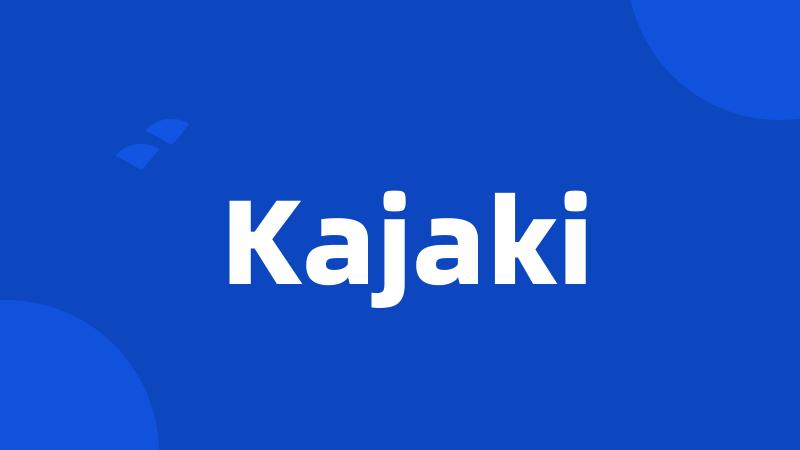 Kajaki