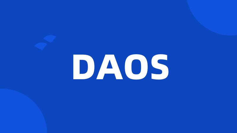 DAOS