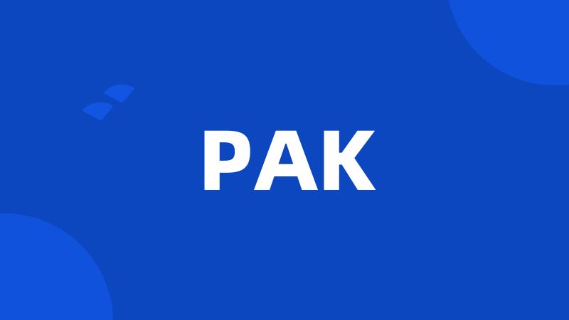 PAK