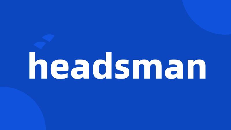 headsman