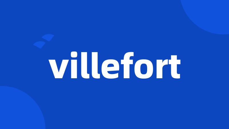 villefort