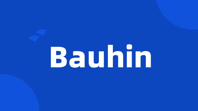 Bauhin