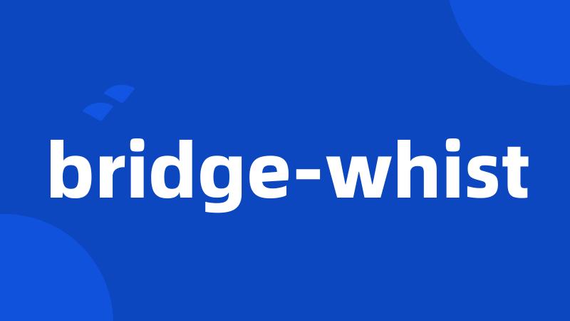 bridge-whist