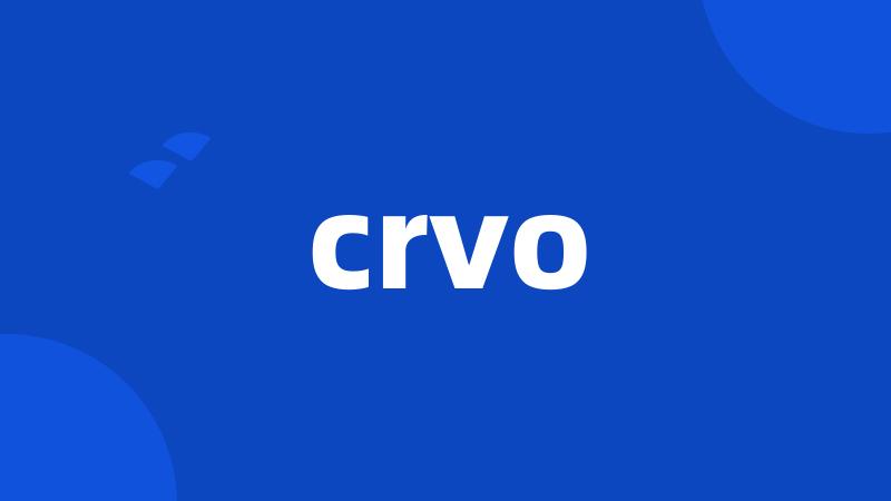 crvo