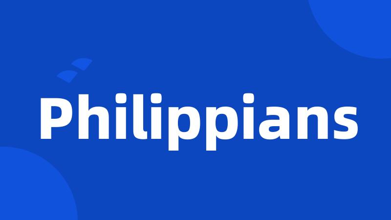 Philippians