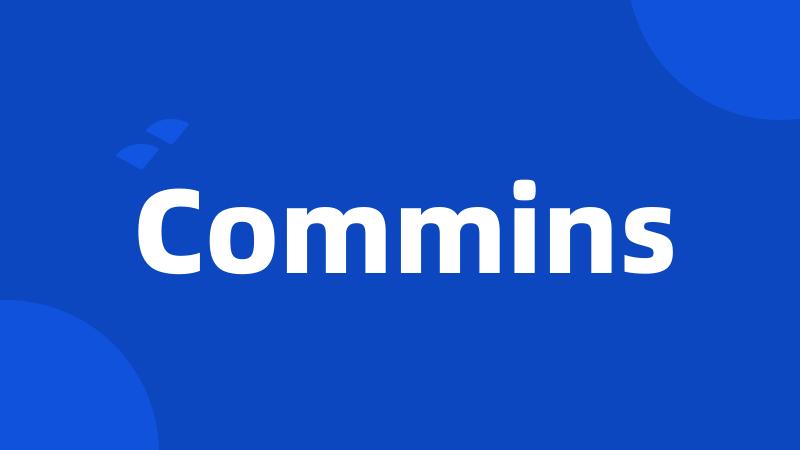 Commins