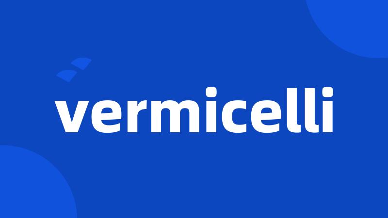 vermicelli