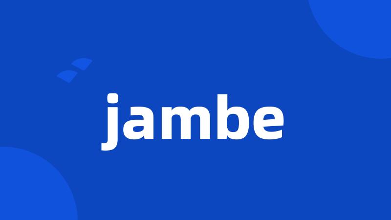 jambe