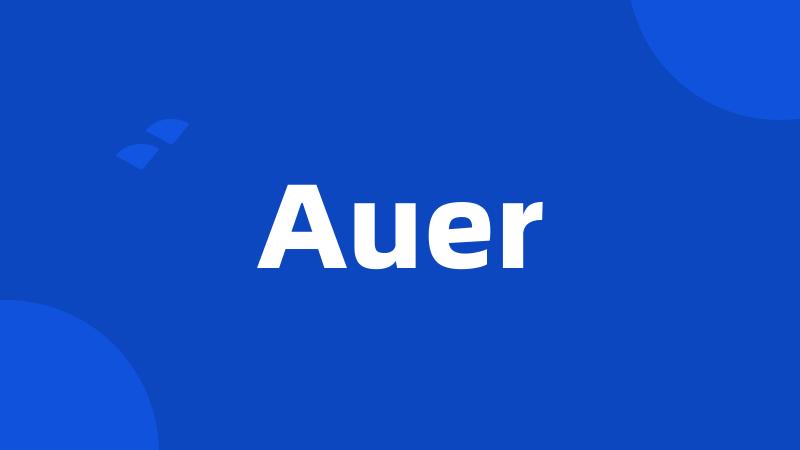 Auer