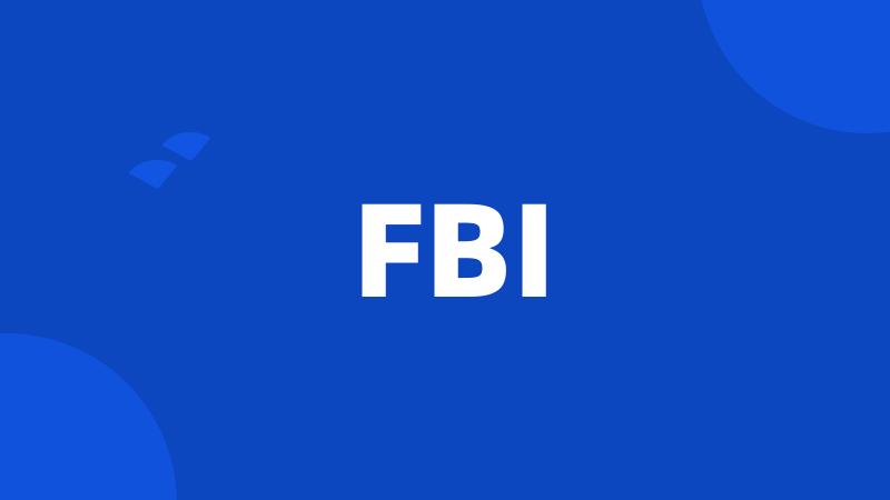 FBI