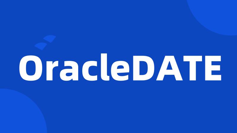 OracleDATE