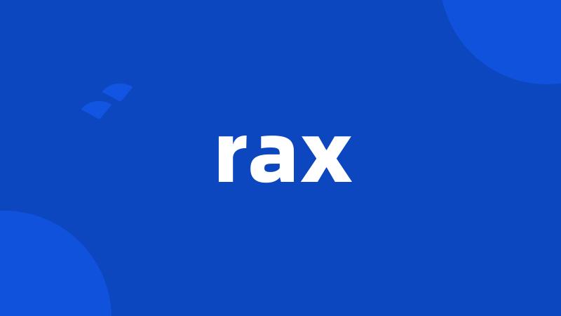 rax