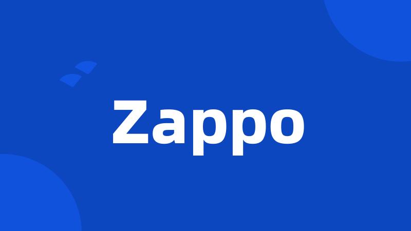 Zappo