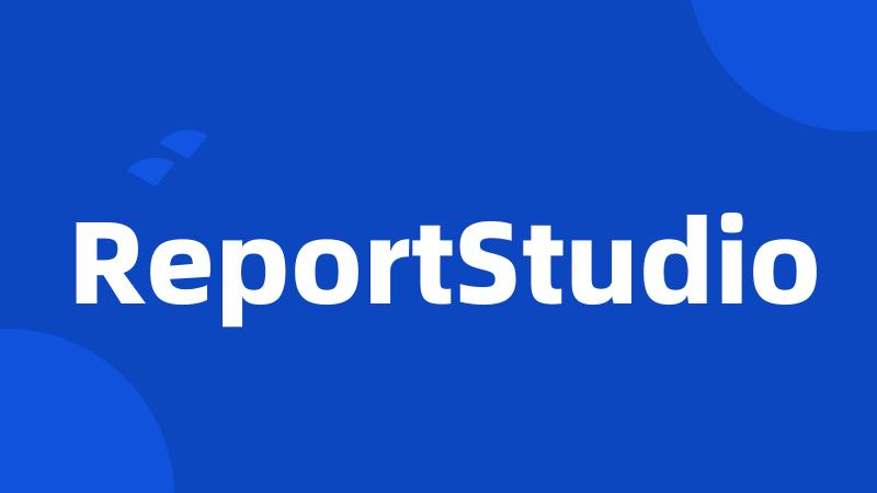 ReportStudio