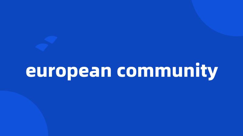 european community