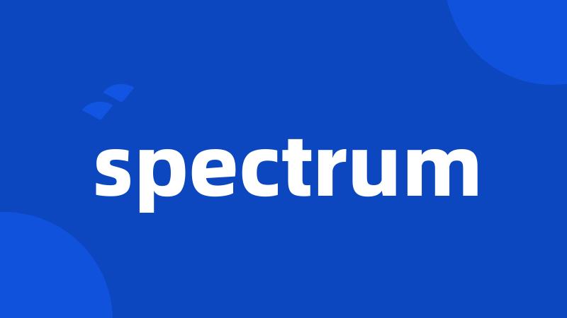 spectrum