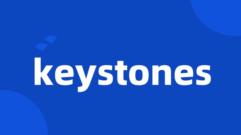 keystones