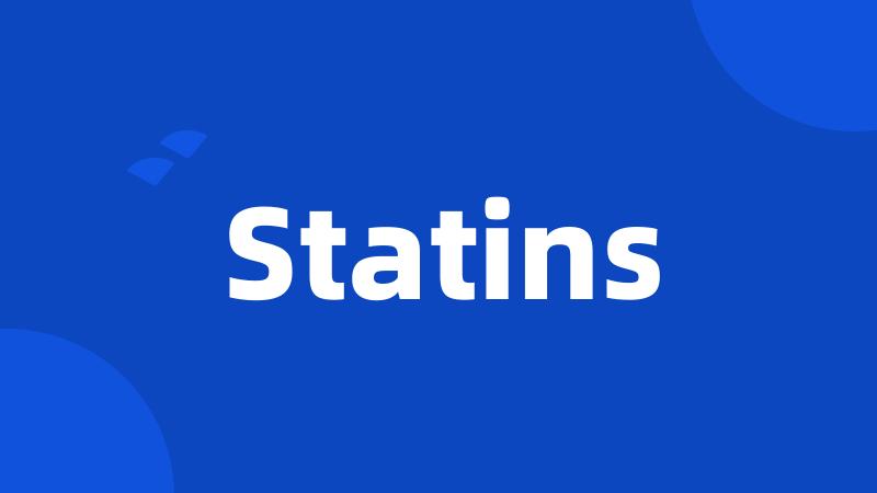 Statins