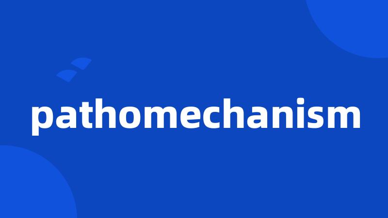 pathomechanism