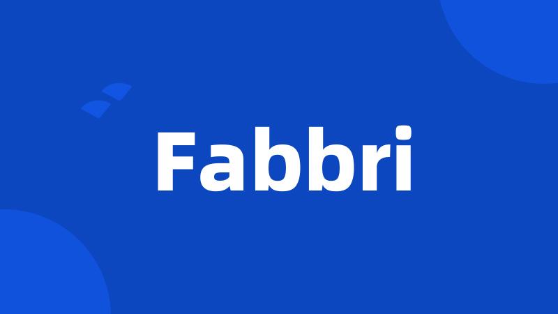 Fabbri