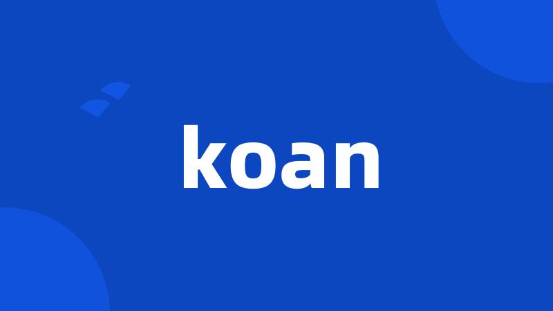 koan