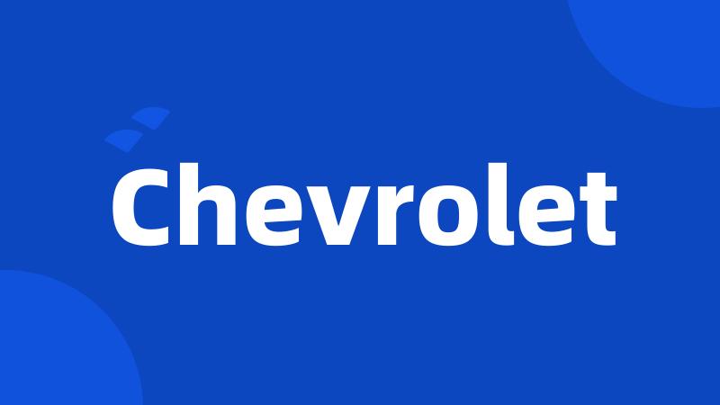 Chevrolet