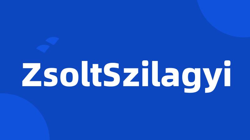 ZsoltSzilagyi