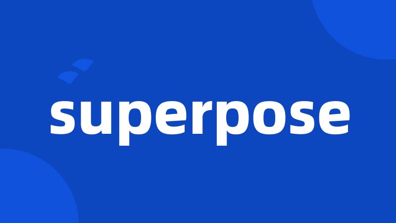 superpose