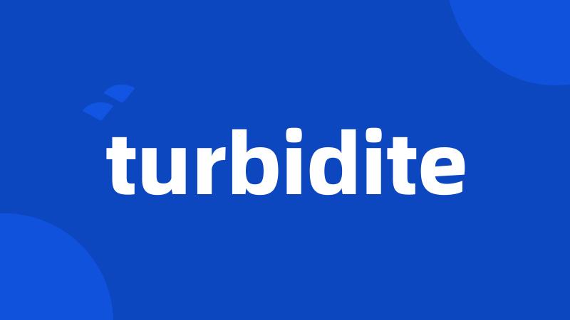 turbidite