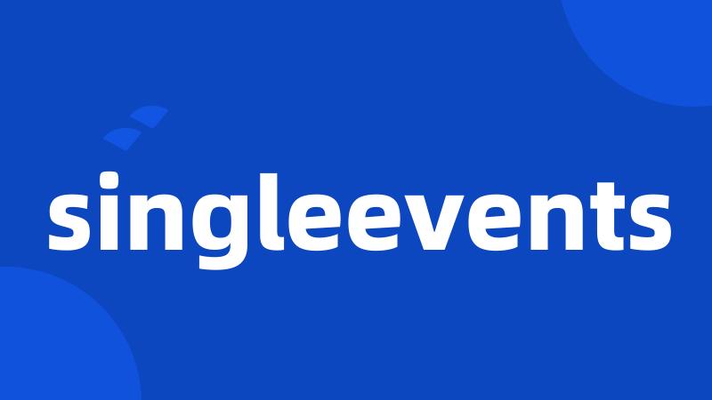 singleevents