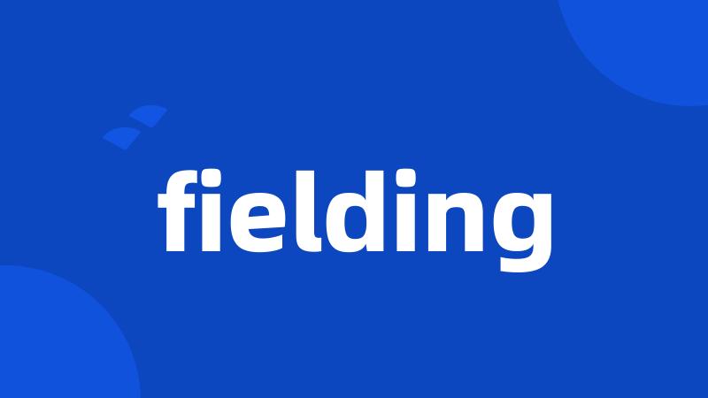 fielding