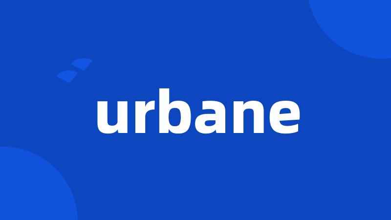 urbane