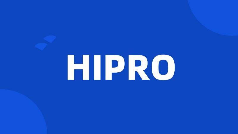 HIPRO