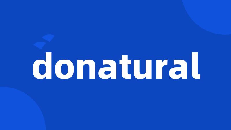 donatural