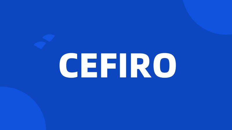 CEFIRO