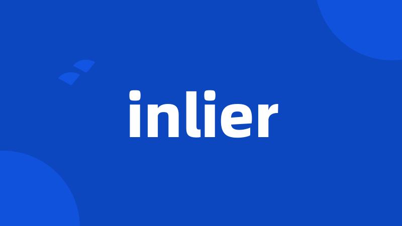 inlier