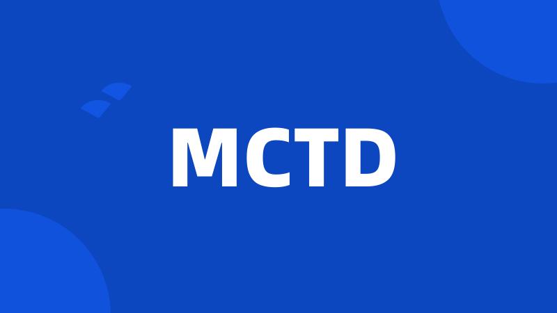 MCTD