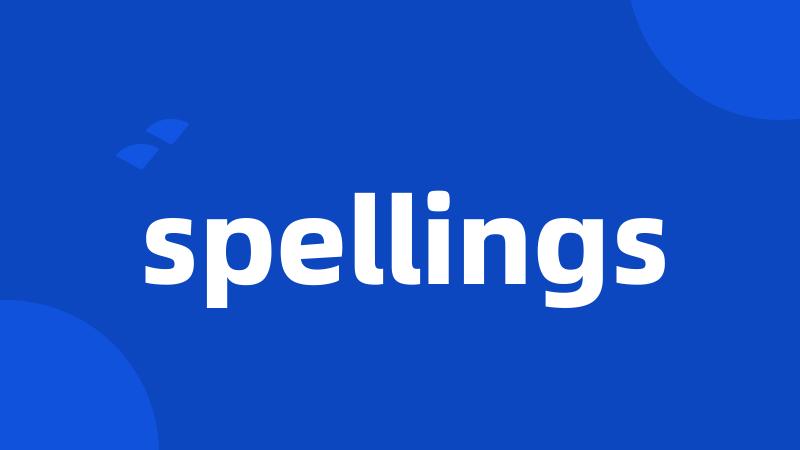 spellings