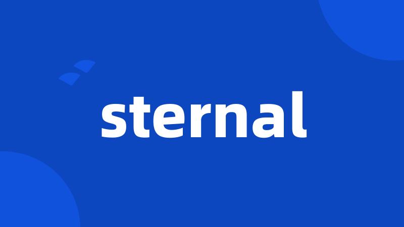 sternal