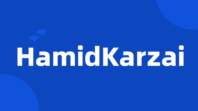 HamidKarzai