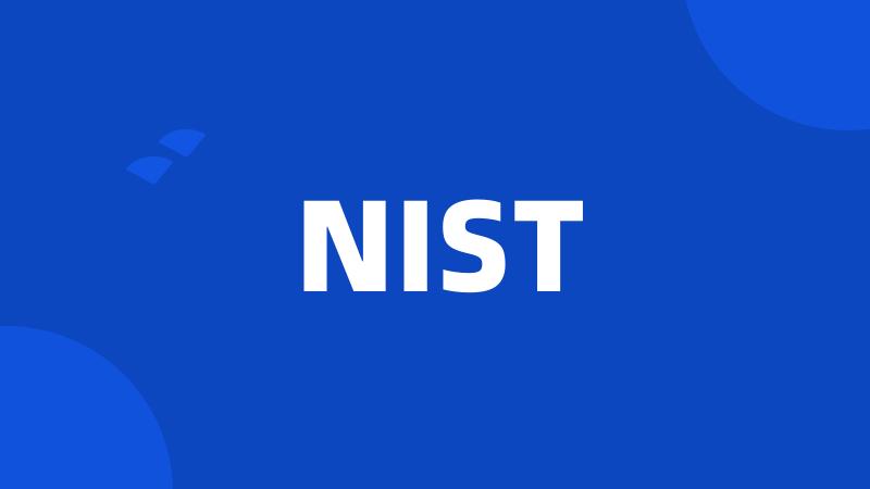 NIST