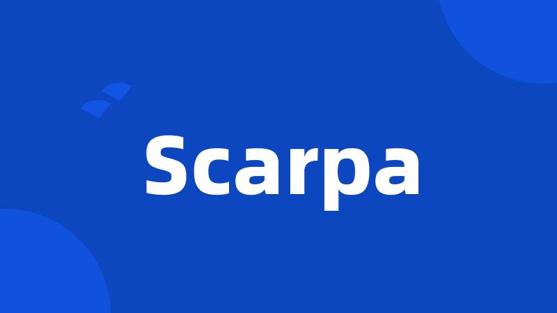 Scarpa