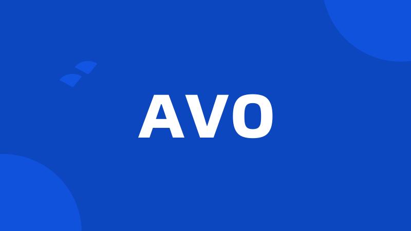 AVO