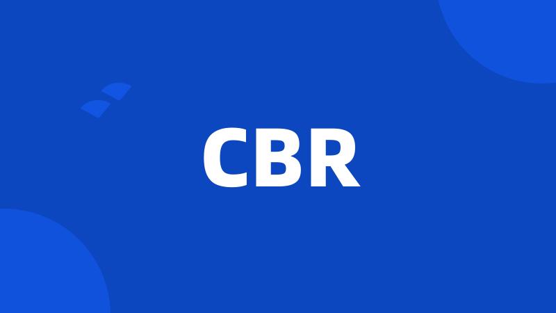 CBR