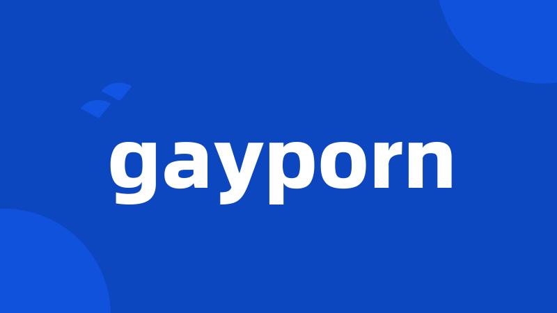 gayporn